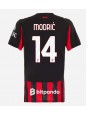 Billige AC Milan Luka Modric #14 Hjemmedrakt Dame 2025-26 Kortermet